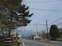 今日の軽井沢
