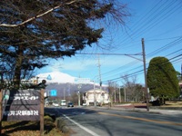 今日の軽井沢