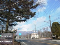今日の軽井沢