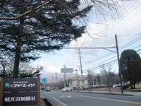 今日の軽井沢