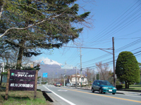 今日の軽井沢
