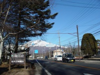 今朝の軽井沢