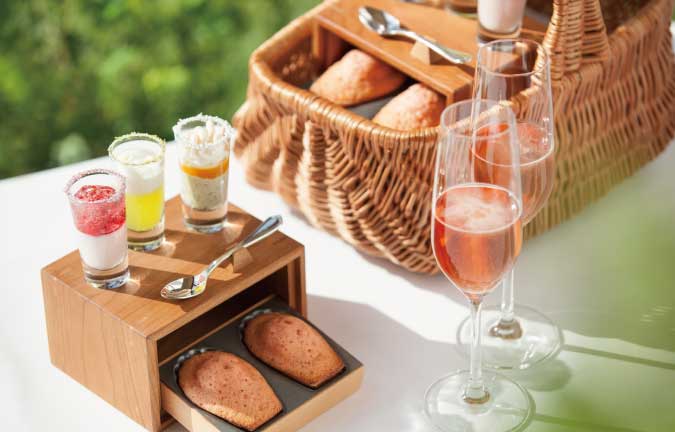 ピクニックスタイル（マドレーヌ+ヴェリンヌ）