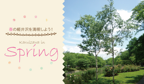 春の軽井沢を満喫しよう