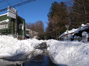 SNSで大雪情報を共有