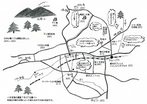 涼しい軽井沢、暑い軽井沢
