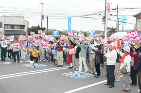 安保法案に反対の集会、デモ。議会は「廃案」の意見書を可決