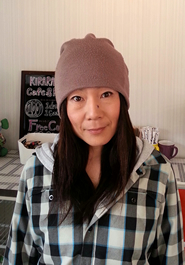 ソルトレイク五輪スノーボードハーフパイプ日本代表　橋本  通代さん