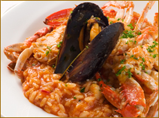 ペスカトーラのリゾット