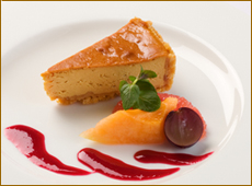キャラメルチーズケーキ